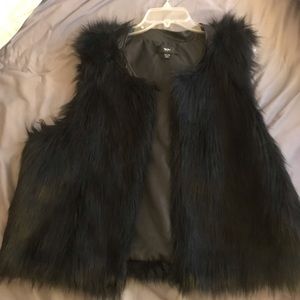 Faux Fur Vest XXL